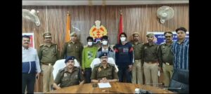 युवक पर जान से मारने की नीयत से गोली चलाने वाले 3 अभियुक्तों को गिरफ्तार कर अवैध असलहे किए बरामद