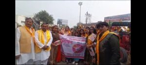 अप्रियतम शौर्य की प्रतिमूर्ति,नारी शक्ति और अस्मिता की प्रतीक महारानी लक्ष्मीबाई की जयंती पर  रैली निकालकर मनाई गई जयंती