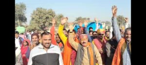 तीर्थ नगरी सोरों में साधू संतों सहित लाखों श्रद्धालुओं ने निकाली पंचकोशी परिक्रमा।