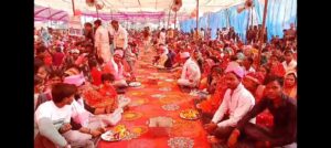 औरैया में  सात फेरे लेकर एक- दूजे के हुए 203 जोड़े।