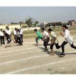 खेल मैदान में दिखा प्रतिभाओं का दम, 200 मीटर दौड़ में नरगिस प्रथम