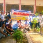 महाविद्यालय में वृक्षारोपण एवं ‘मोदी सरकार के 12 वर्ष’ विषय पर छात्र–संवाद आयोजित
