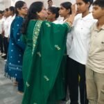 नवप्रवेशित विद्यार्थियों का स्वागत, साहित्य और संस्कार का दिया संदेश
