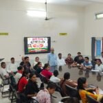 ‘हिंदी की दिशा एवं दशा’ पर मंथन, पुखरायां कॉलेज में निबंध प्रतियोगिता एवं संगोष्ठी