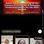 इग्नू ने जुलाई 2026 सत्र के नवप्रवेशित विद्यार्थियों के लिए परिचय सत्र आयोजित किया